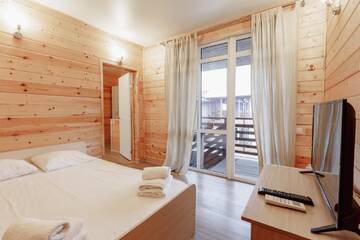 Фото номера Люкс с 2 спальнями Гостевой дом Guest House Amshin г. Цандрыпш 3